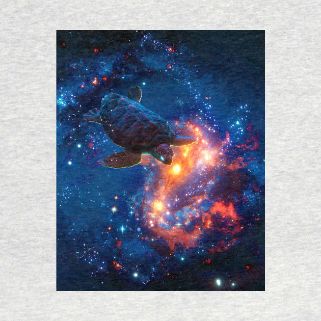 Cosmic Turtle by LumiFantasy